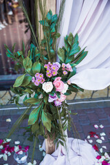 festive flower arrangement