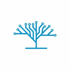 tech tree logo design.data technology logo. technology tree .techtree.tree logo design.techonology