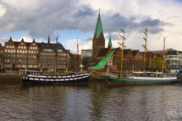 Obraz premium Innenstadt von Bremen