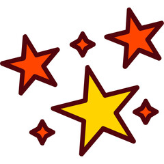 Obraz premium Stars Icon