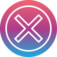 Obraz premium Cross Icon