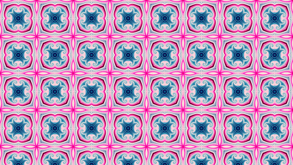 abstraction repeaters pattern. circular and square elastic elements. multi-tone background. texture.