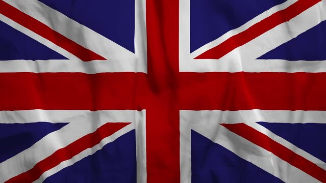 Flag of United Kingdom. High quality 4K resolution