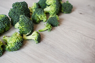 young green broccoli inflorescences are valuable sources of useful and important substances