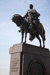 Monument to Grand Duke Alexander Nevsky in Nizhny Novgorod Russia - 498750977