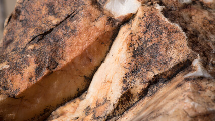 Abstract in desert stone