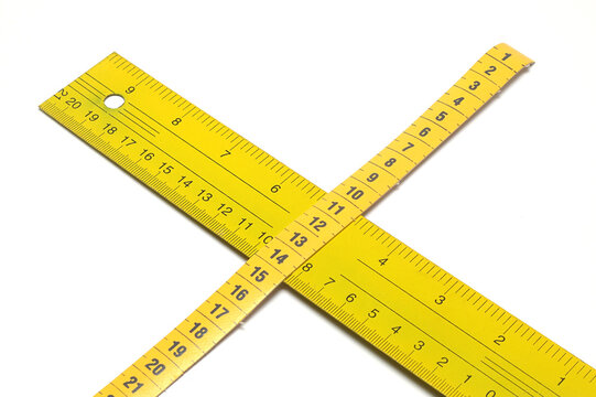 Yellow Measuring tape for tool roulette or ruler. Tape measure template in centimeters. Tapes meter set isolated on white background.