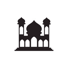 mosque logo icon design template vector