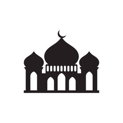 Fototapeta na wymiar mosque logo icon design template vector