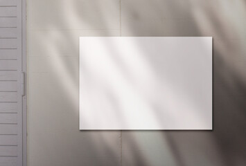 Blank sign , Abstract wall, out door Background