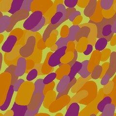 Seamless polka dots pattern for fabrics and textiles and packaging and gifts and cards and linens
