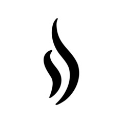 Smoke lines. Hot vapors that evaporate from food and beverages.