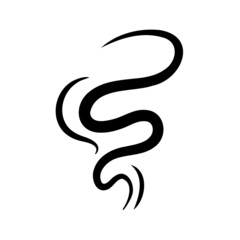 Smoke lines. Hot vapors that evaporate from food and beverages.