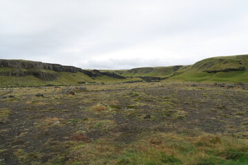 A view of the nature in Iceland