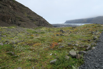 A view of the nature in Iceland