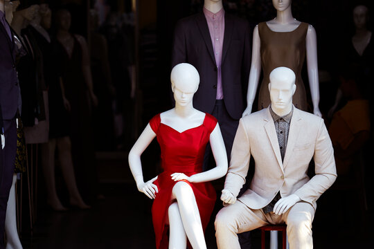 mannequin dressed in a store