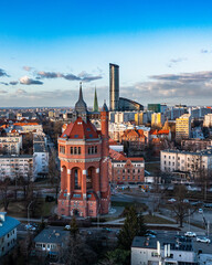 Wrocławskie wieże, Polska, Poland