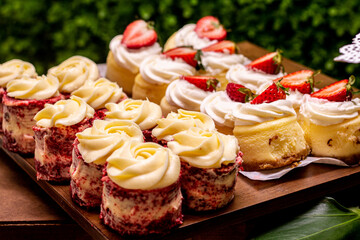 Sesión de Productos, mesa de postres, candy Bar