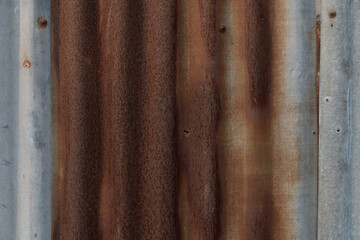 sheet metal corroded and rust texture and background