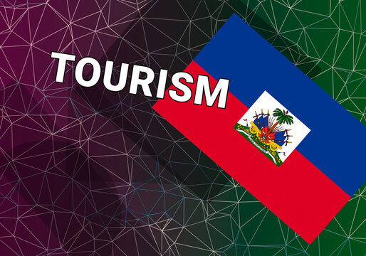 Haiti tourism.  Port au Prince Haiti tourism travel concept. Tour in HTI