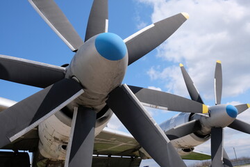propeller of airplane