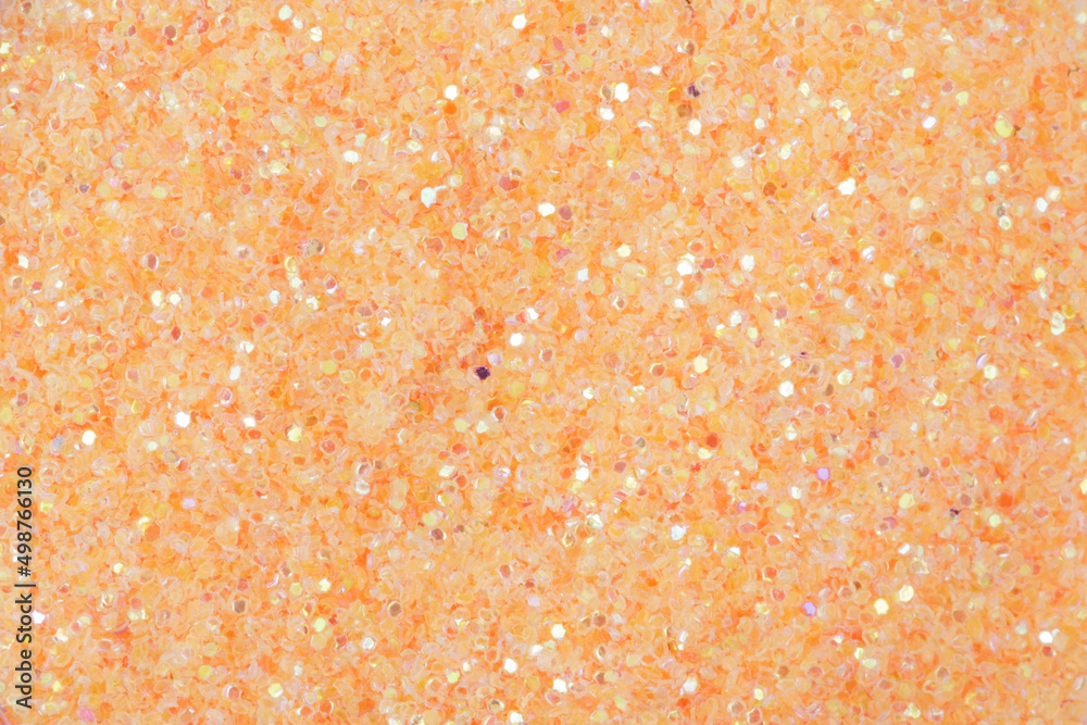Poster yellow sequins. background for design