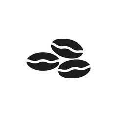Coffee icon. Simple flat vector illustration on a white background