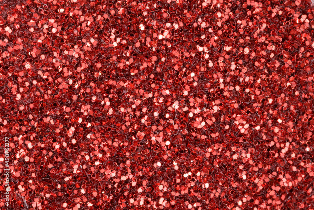 Poster red sequins. background for design