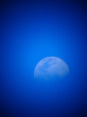 Sky and moon Cielo y luna  © Marian