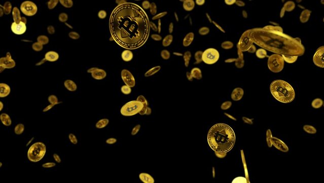 Bitcoin, Golden Bitcoin Backgrounds,  Crypto currency, Crypto Backgrounds,  BTC