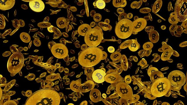 Bitcoin, Golden Bitcoin Backgrounds,  Crypto currency, Crypto Backgrounds,  BTC