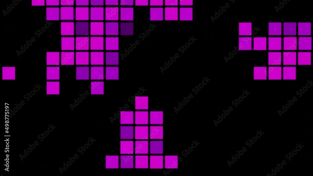 Poster abstract visualization of audio equalizer application screen on a black background. design. blinking