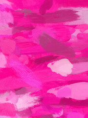 pink messy handpainted background with large paintstrokes and rough edges