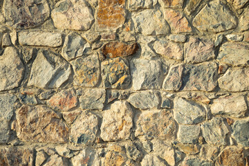 Texture stone wall background gray abstract.