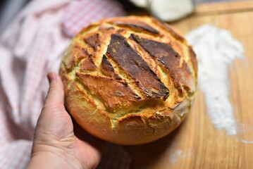 Homemade bread