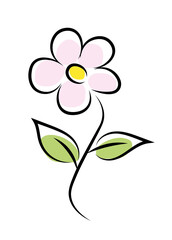 Illustration of a flower