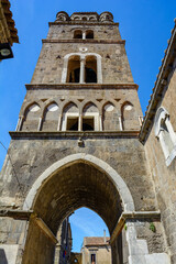 small and ancient village of Caserta vecchia, Campania region, Italy