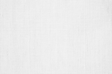 Fototapeta premium White linen canvas fabric texture background