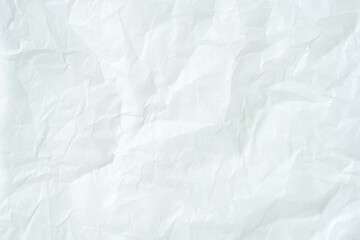 texture of thin white crumpled parchment paper