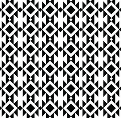 Geometric seamless pattern. Modern sublimation wallpaper. Print ornament. Monochrome texture.  