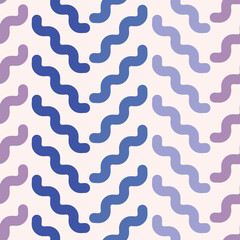 Vector chevron pattern, purple and blue geometric abstract background