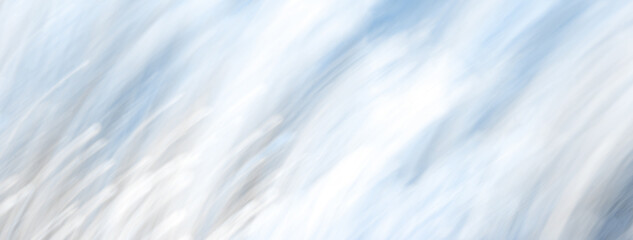 Obraz premium Soft blurred blue and white colored background, spring and summer season, pastel colors, defocused abstract texture, greeting card, water wave, sky clouds