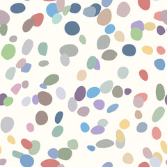 Random scattered shapes, colorful mosaic pattern, abstract stone texture, terrazzo inspired design
