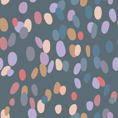 Random scattered shapes, colorful mosaic pattern, abstract stone texture, terrazzo inspired design