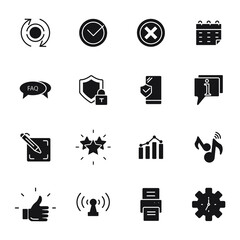 Website icons  symbol vector elements for infographic web icons set . Website icons  symbol vector elements for infographic web pack symbol vector elements for infographic web