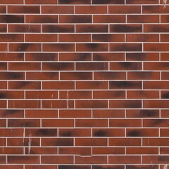 seamless tiled red brick wall background