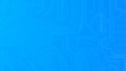 Blue gradient background 4K blank. Horizontal banner or wallpaper tamplate. Copy space, place for text, text area. Bright illustration