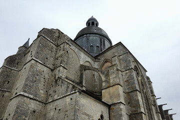 Fototapeta na wymiar Saint-Quiriace collegiate church in Provins, France. UNESCO 