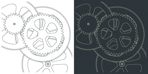 Gear mechanism blueprints