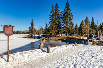 Oderteich im Nationalpark Harz